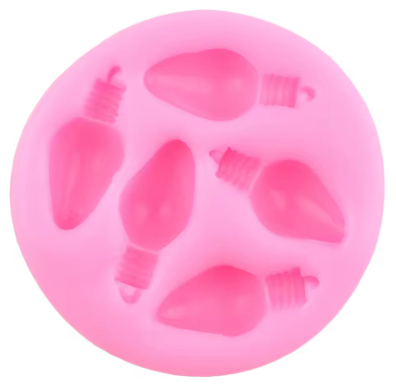 Molde focos de navidad