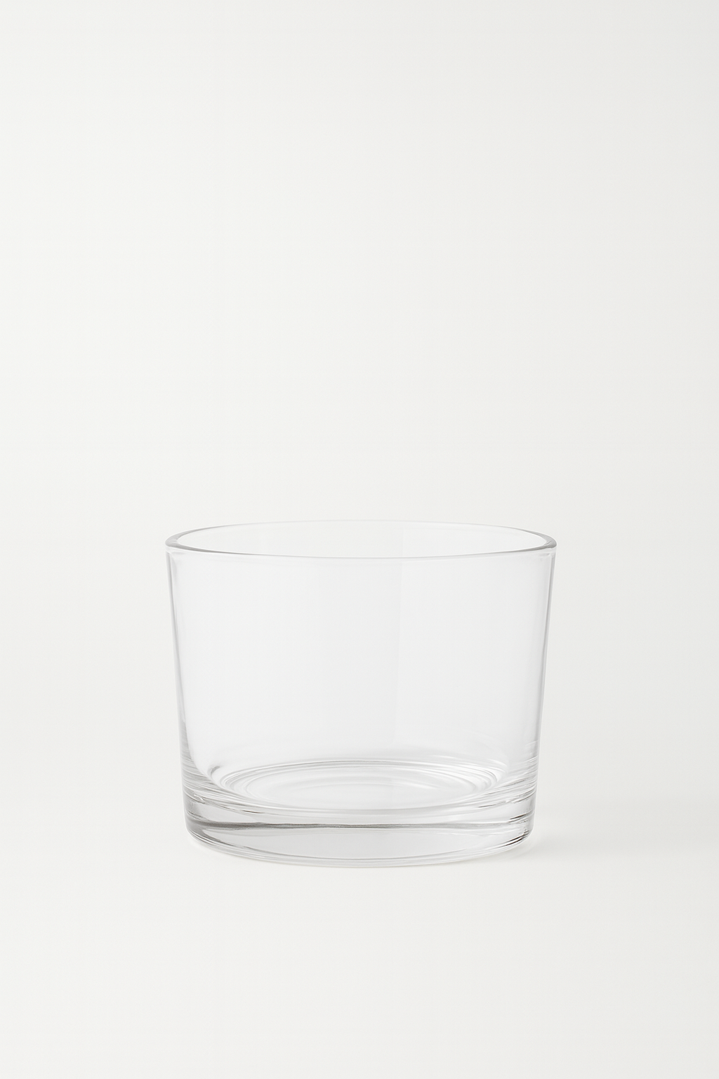 Frasco de vidrio transparente chico 6oz