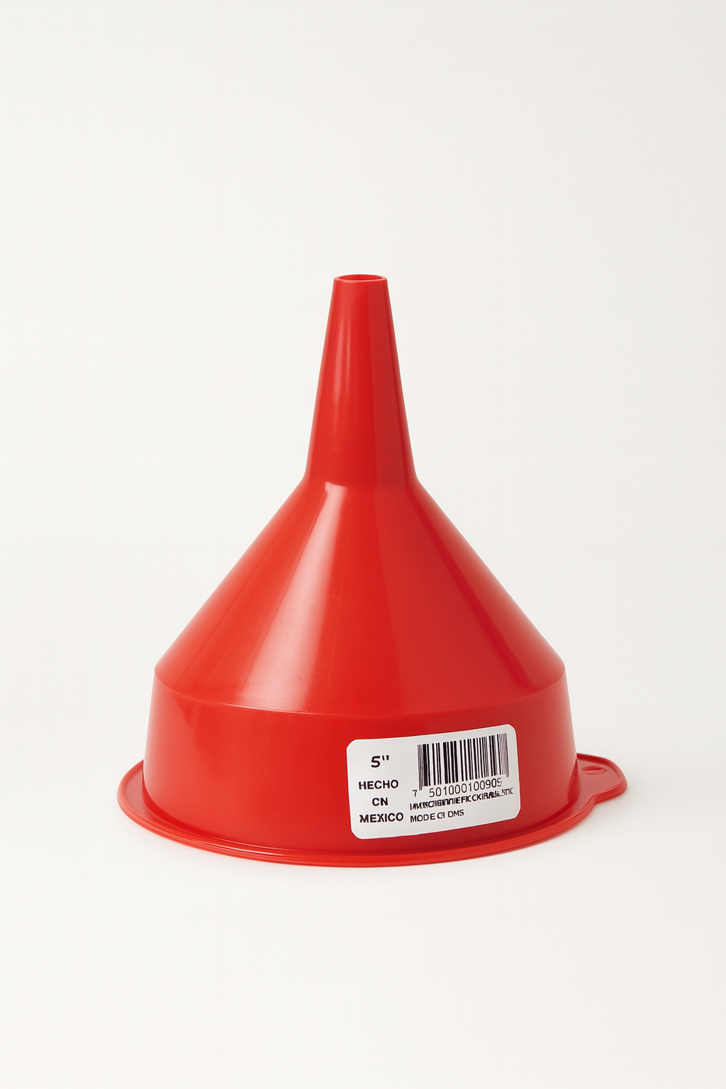 Embudo rojo 5"