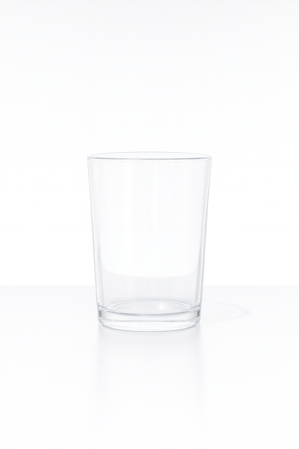 Frasco de vidrio transparente chico 7oz