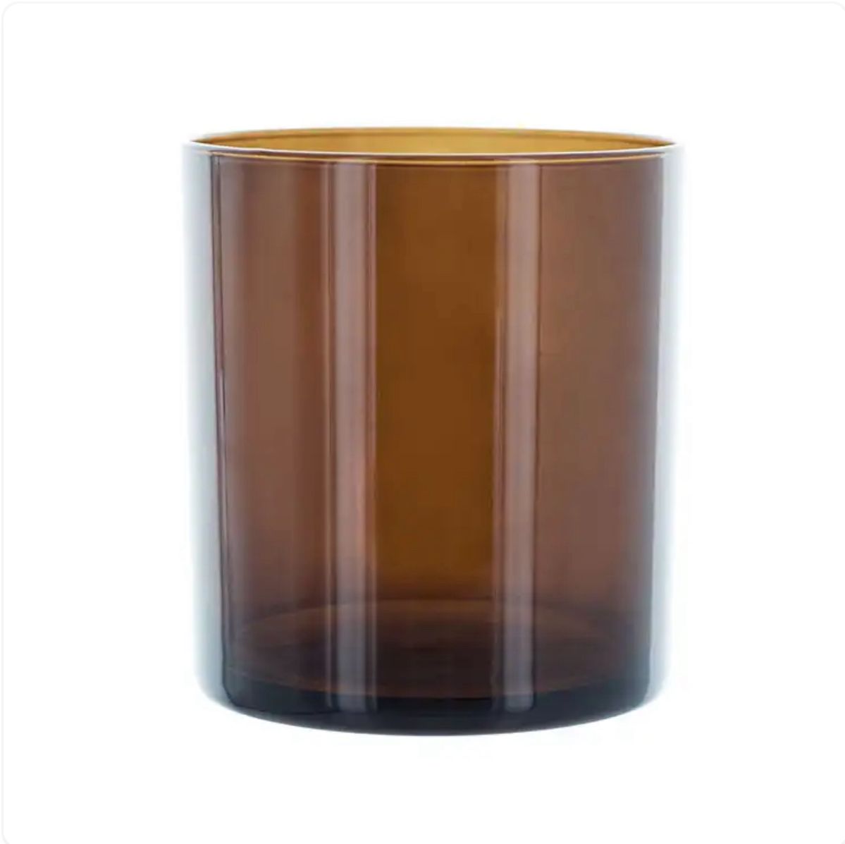 Frasco tumbler ámbar