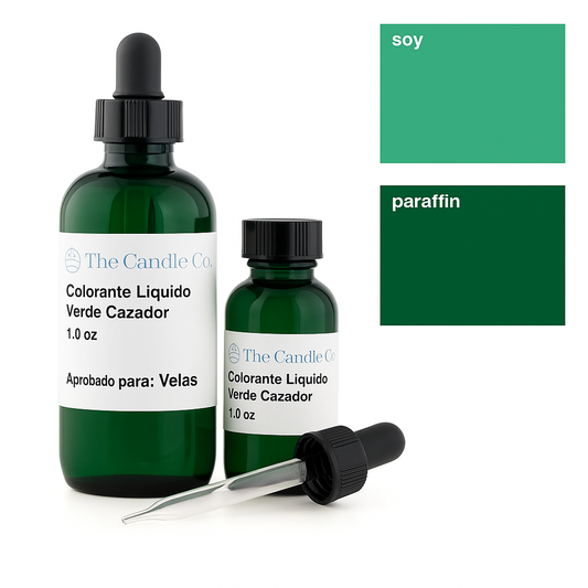 Colorante liquido verde cazador
