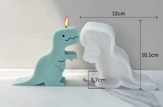Molde silicon dinosaurio