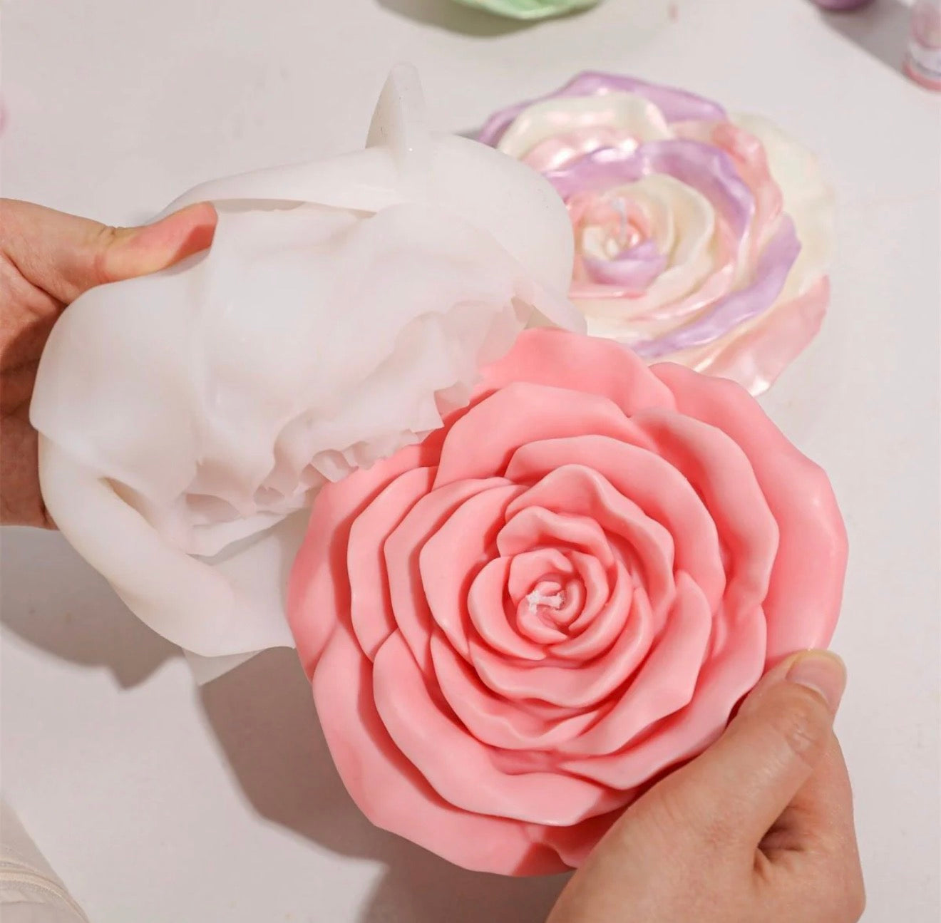 Molde Rosa velvet