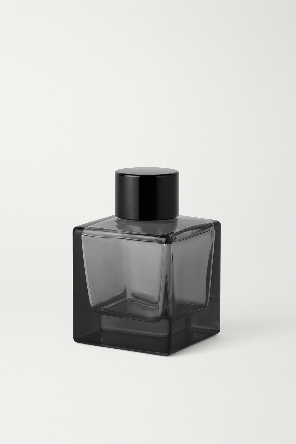 Frasco cuadrado para difusor de varillas negro