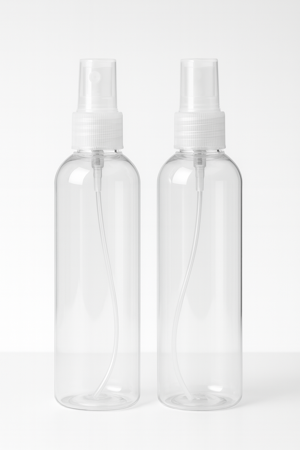 Botella Atomizadora plástico  transparente 60ml