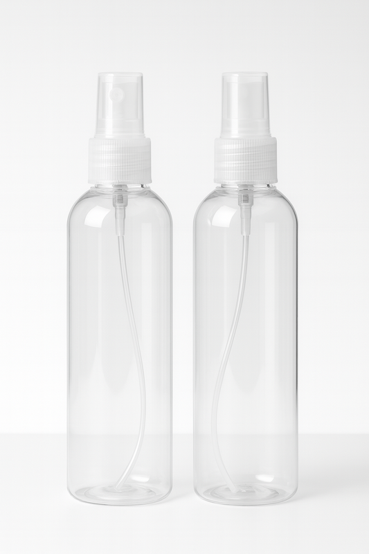 Botella Atomizadora plástico  transparente 60ml