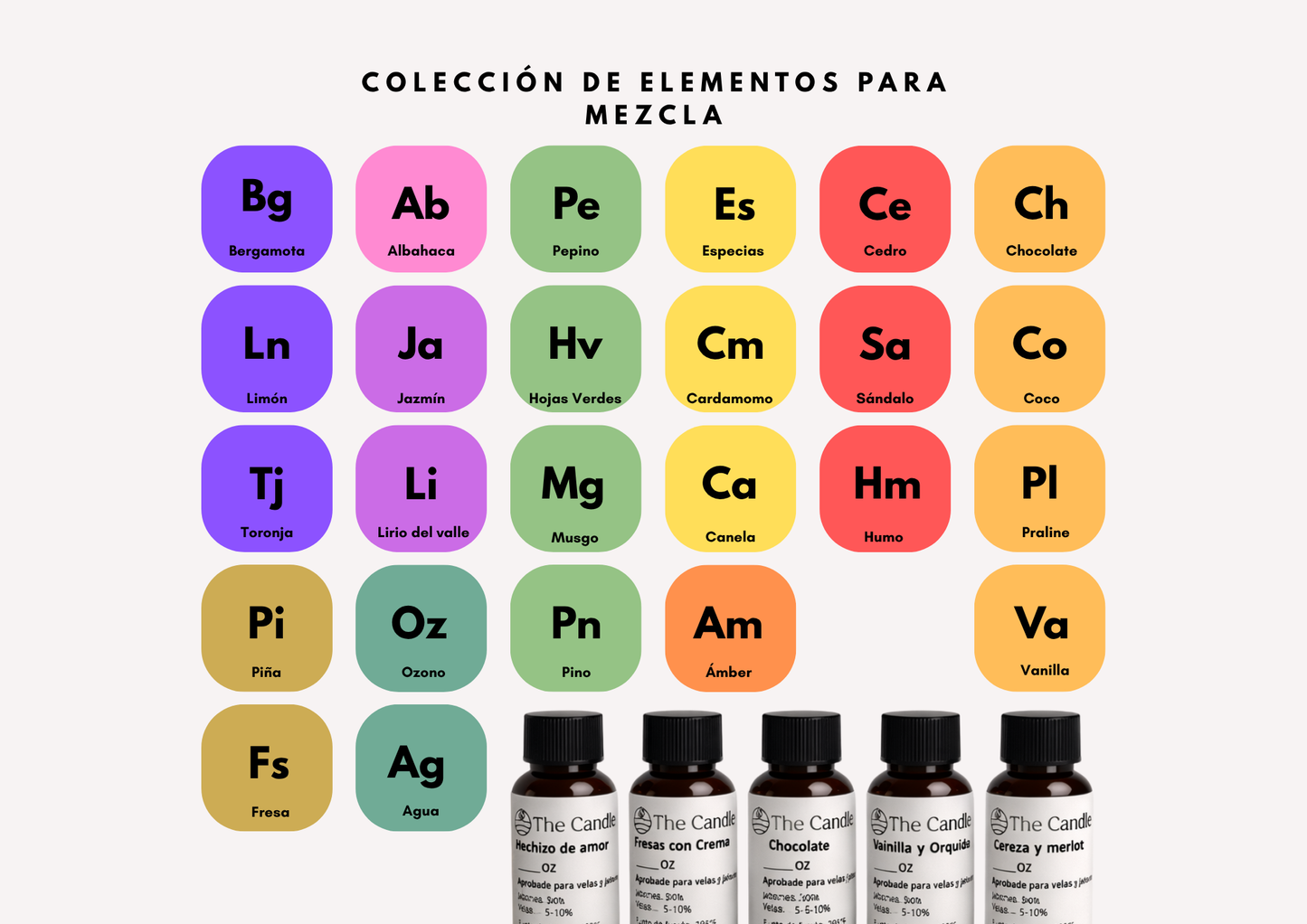 Elementos para mezclar + Ebook
