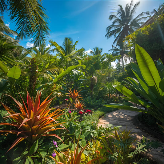 Jardín tropical