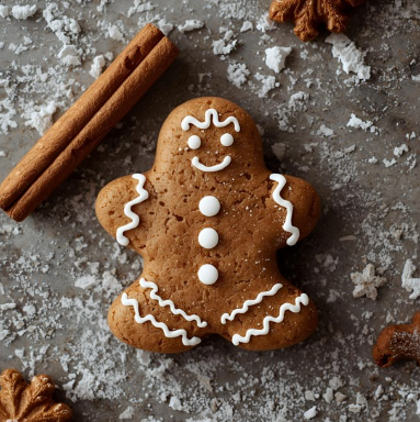 Galleta de jengibre y canela