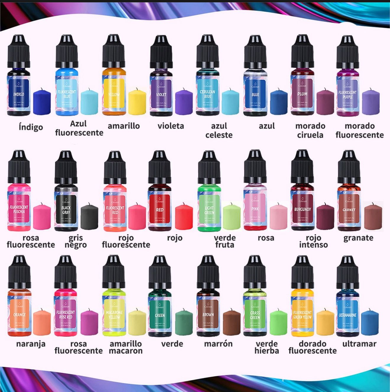 Colorante líquido 10ml