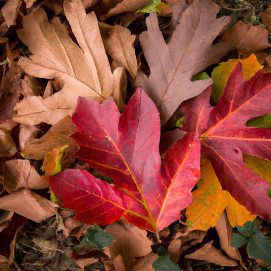 Hojas de otoño